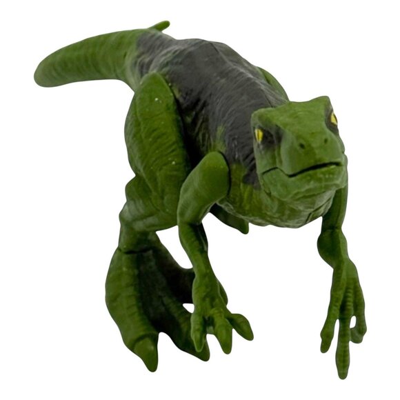 Jurassic World Fallen Kingdom Velociraptor Action Figure By Mattel Green Dinosau - Picture 3 of 8
